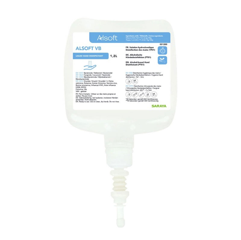 Alsoft specialno razkužilo za roke 1,2 L, 1 kos