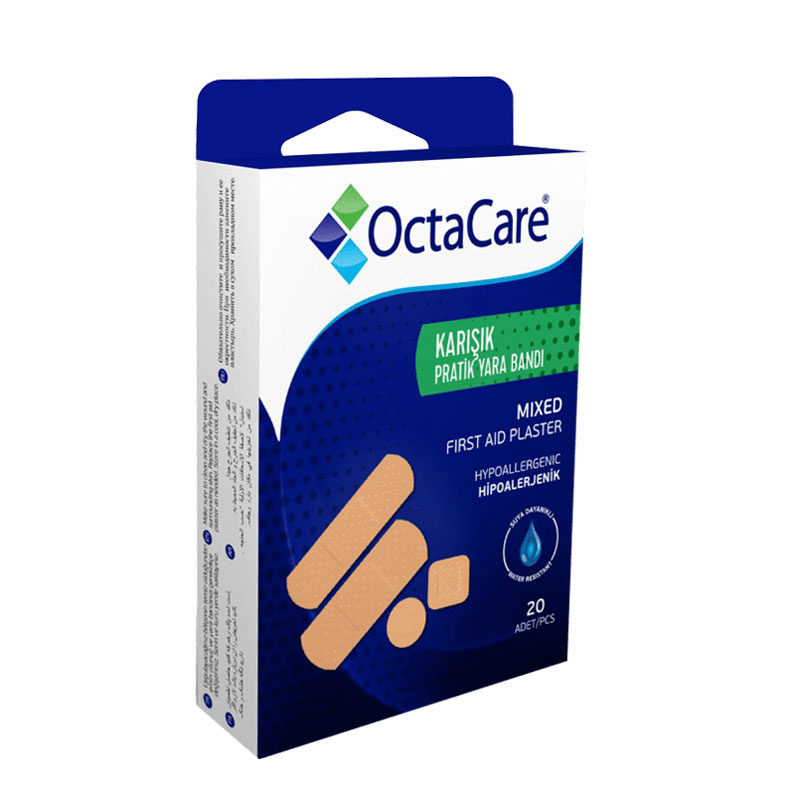 Obliži za prvo pomoč OctaCare, 1/20 kos